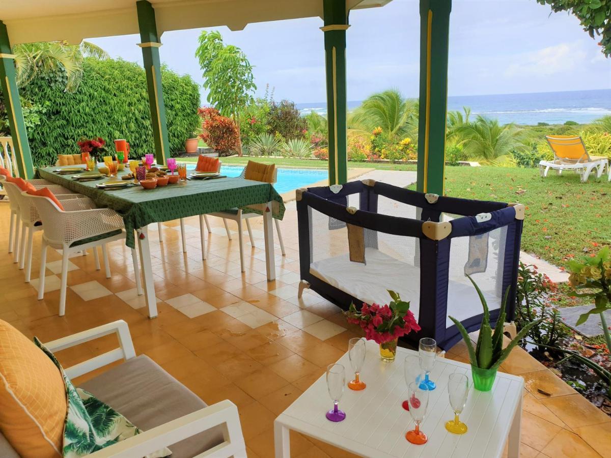 Villa Guadeloupe Saint Francois Acces Mer Piscine Iguana Bay - Villa Zagadi מראה חיצוני תמונה